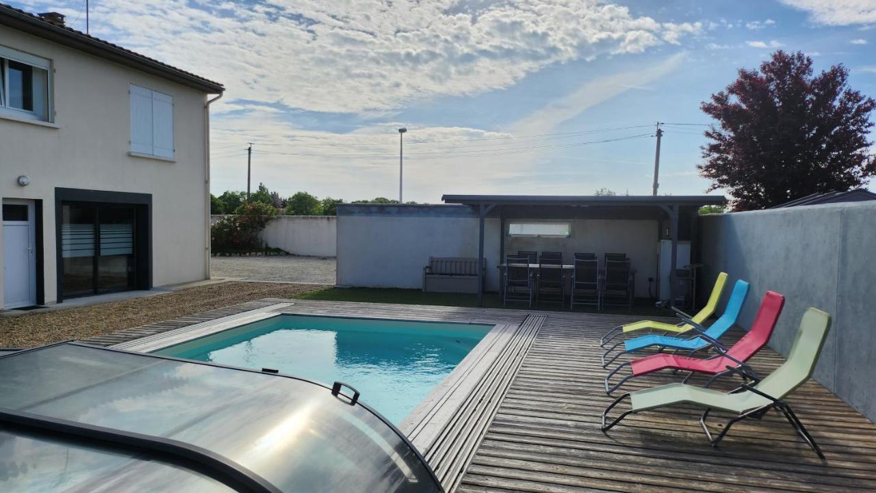 Appartement Studio 3 Personnes Avec Piscine à Sainte-Soulle Extérieur photo